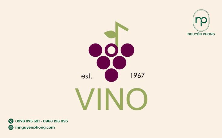 Logo công ty rượu nho